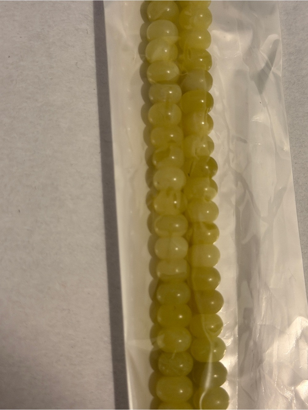 NWT Elan's Daughter Beaded Necklace in Yellow / 18 inches - Picture 3 of 4
